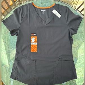 Women’s Gray Scrubstar Scrub Top Size Medium